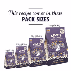 Lily?s Kitchen Made with natural Ingredients Senior Dry Dog Food Turkey & Trout Complete Nutrition 2.5kg Bag