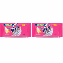 Bar 2 x Vanish Super Soap Stain Remover Treatment with Enzymatic Action 75g