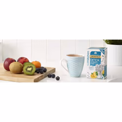 Twinings Superblends Detox with Lemon, Ginger, Burdock Root & Fennel, 80 Teabags (Multipack of 4 x 20 Bags)