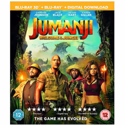 Jumanji - Welcome To The Jungle [Blu-ray 3D] [2017] [Region Free]