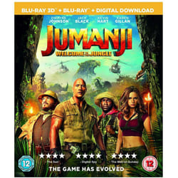 Jumanji - Welcome To The Jungle [Blu-ray 3D] [2017] [Region Free]