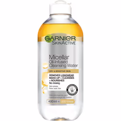 Garnier Micellar Cleansing Water, Oil-Infused, 400ml