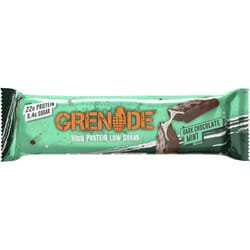 Grenade High Protein, Low Sugar Bar - Dark Chocolate Mint, 12 x 60 g