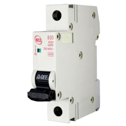 Proteus M2B50 Miniature Circuit Breaker MCB 6kA Type B SP 50 amp