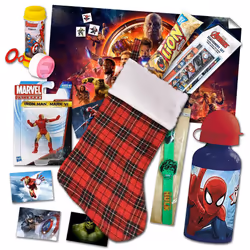Pre-filled Christmas Stocking Packed full of Marvel Merchandise