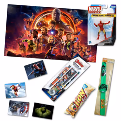 Pre-filled Christmas Stocking Packed full of Marvel Merchandise