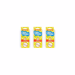 9 x Dishmatic Non Scratch White Refill Sponges Cleaning Scourer