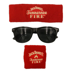 Jack Daniel's Tennessee Fire Bundle with glasses, headband & wristband