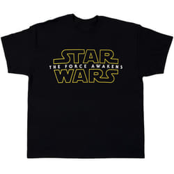 Star Wars "The Force Awakeness" Kids T-Shirt [Youth Small] Black