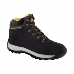 Delta Plus LH842 Nubuck Leather Hiker Safety Work Boots Black (Sizes 7-12) - 8