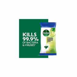 Dettol Antibacterial Surface Cleaning Disinfectant Wipes,360 Wipes