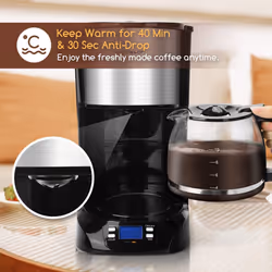 Aigostar Filter Coffee Machine - 1.5L