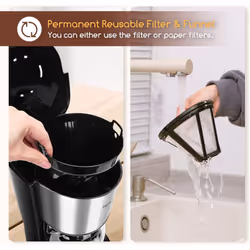 Aigostar Filter Coffee Machine - 1.5L