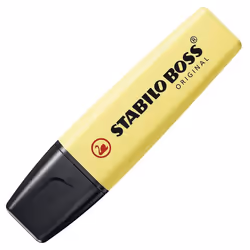 Highlighter Stabilo Boss Original Pastel Wallet 6 Assorted Colour Classic Design
