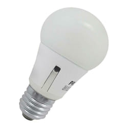 Prolite LED Sensor Light GLS 6.5W E27 Dusk To Dawn Warm White Opal