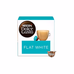 Nescafe Dolce Gusto Flat White Coffee Pods,16 Count (Pack of 3)