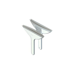 Inhouse Curved Squeegee Shower Squeegee with Suction Holder for Window Glass Mirror Bathroom Cleaning Shower Cleaning Tool for Shower Door with Dual