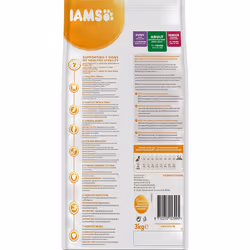 IAMS Complete Dry Dog Food for Adult 1+ Small and Medium Breeds with Lamb 3 kg