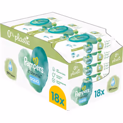 Pampers Baby Wipes Multipack, Harmonie Aqua, 864 Wet Wipes (48 x 18)