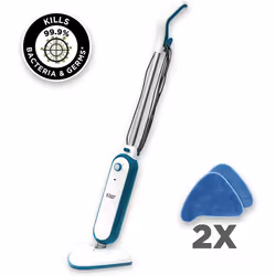 Russell Hobbs RHSM1001-G Steam and Clean Steam Mop White & Aqua