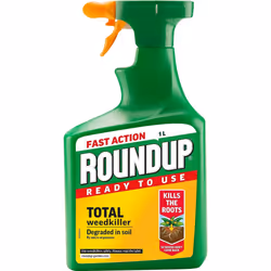 Roundup Total Fast Action Weed Killer, 1 Litre