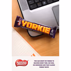 Yorkie Raisin and Biscuit Milk Chocolate Bars, 24 x 46 g