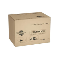 Pedigree DentaStix 112 Sticks Functional Snacks, Daily Dental Chews for Medium Dogs (10 - 25 kg), Megapack