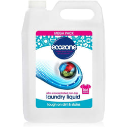 Ecozone Ultra Concentrated Laundry Liquid, Non Bio Detergent, Natural Vegan & Non Toxic, Eco Friendly, Gentle on Skin, 166 washes (5L)
