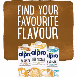 Alpro Barista Foamable Coconut Long Life Drink 1L| 100% Plant-Based| Vegan & Dairy Free | Pack of 8