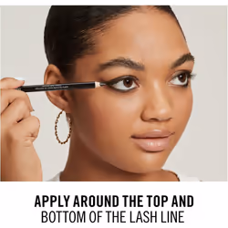 Rimmel London Soft Kohl Smudge-proof Eyeliner Pencil, Jet black, 1.2 g