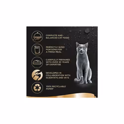 Sheba Cat Wet Food - Fresh and Fine - Cat Pouches Poultry in Gravy - 50 x 50 g Pack