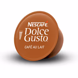 Nescafe Dolce Gusto Cafe Au Lait Coffee Pods (Pack of 3, Total 90 Capsules)