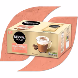 NESCAFE Gold Cappuccino Unsweetened Taste Sachets - 50 x 14.2g