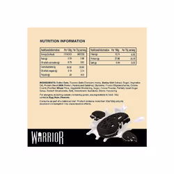 Warrior Raw Protein Flapjack Cookies & Cream 12X75G