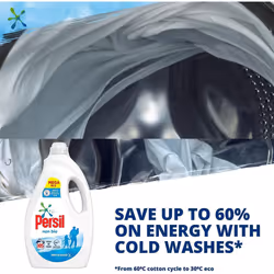 Persil Non Bio 100% recyclable bottle Laundry Washing Liquid Detergent tough on stains, gentle next to sensitive skin 105 wash 2.835 l
