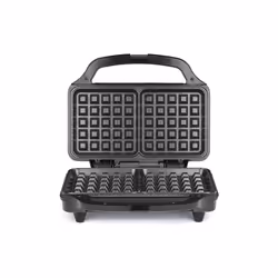 Waffle Maker Deep Fill Wall Iron Machine XL Non-Stick Cooking Plates Waffles Square Homemade Breakfast/Dessert Cool Handle Au ...