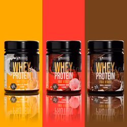 Warrior, Whey - Protein Powder - Packed with 36g of Protein - Low Sugar, and Low Carbs (Vanilla Ice Cream, 500g)