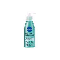 Derma Skin Clear Wash Gel Deep Cleansing Face Wash Gel Salicylic Acid Face Wash Enriched with Niacinamide to and Remove Impur ...