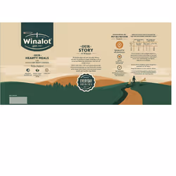 Winalot Sunday Dinner Mixed in Gravy Dog Food, 40x100 g (Pack of 1), Cream/Green