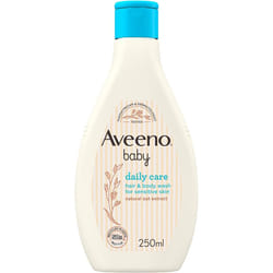 Aveeno Baby Daily Care Hair and Body Wash 250 ml