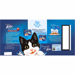 Felix As Good As It Looks Senior Cat Mixed Selection, 40 x 100 g