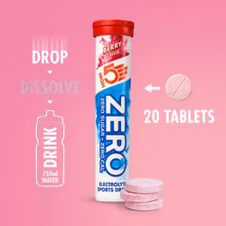 HIGH5 Zero Electrolyte Hydration Tablets Added Vitamin C (Berry , 20 Count (Pack of 1))