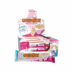 Grenade High Protein, Low Sugar Bar - Birthday Cake, 12 x 60 g