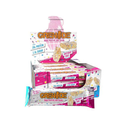 Grenade High Protein, Low Sugar Bar - Birthday Cake, 12 x 60 g