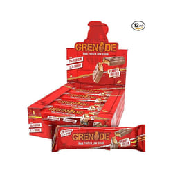 Grenade High Protein, Low Sugar Bar - Peanut Nutter, 12 x 60 g