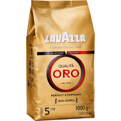 Lavazza, Qualità Oro, Coffee Beans, Ideal for Bean to Cup Machine and a Filter Coffee Machine, 100% Arabica, Intensity 5/10, ...