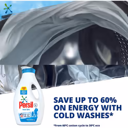 Non Bio Laundry Washing Liquid Detergent 100% recyclable bottle tough on stains gentle next to sensitive skin 53