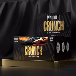 Warrior, CRUNCH - High Protein Bars - 20g Protein Each Bar - 12 Pack x 64g, Variety Pack