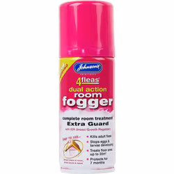 Johnsons Vet 4 Fleas Room Fogger Spray Twin Pack