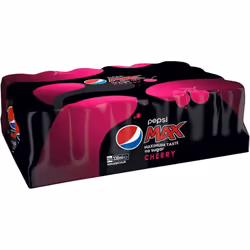 Pepsi Max Cherry, 330ml Can, Pack of 24